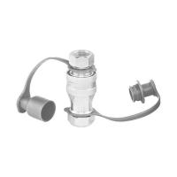 QCBPCG12SN 1/2" Быстроразъемное соединение БРС ТИП А (нипель + розетка) с пластиковыми заглушками